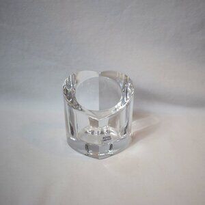 Royal Limited Lead Crystal Heart Candleholder From Czech Republic